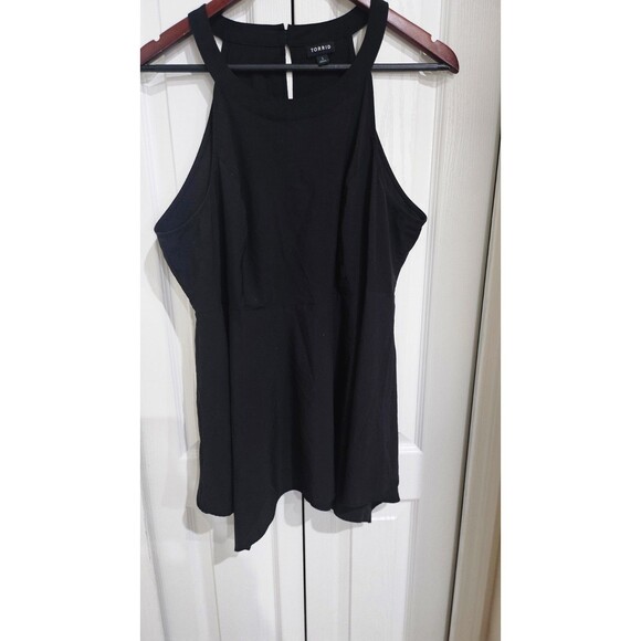 Torrid black Women's halter Chic Casual Elegant Size 1X. - Picture 14 of 16